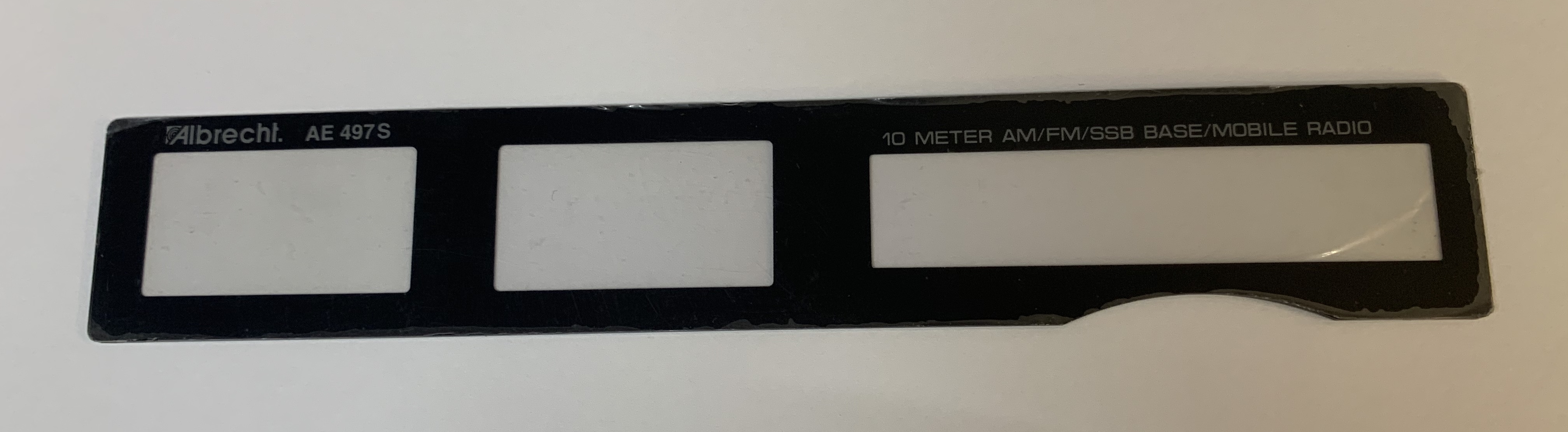 Displayscheibe Albrecht