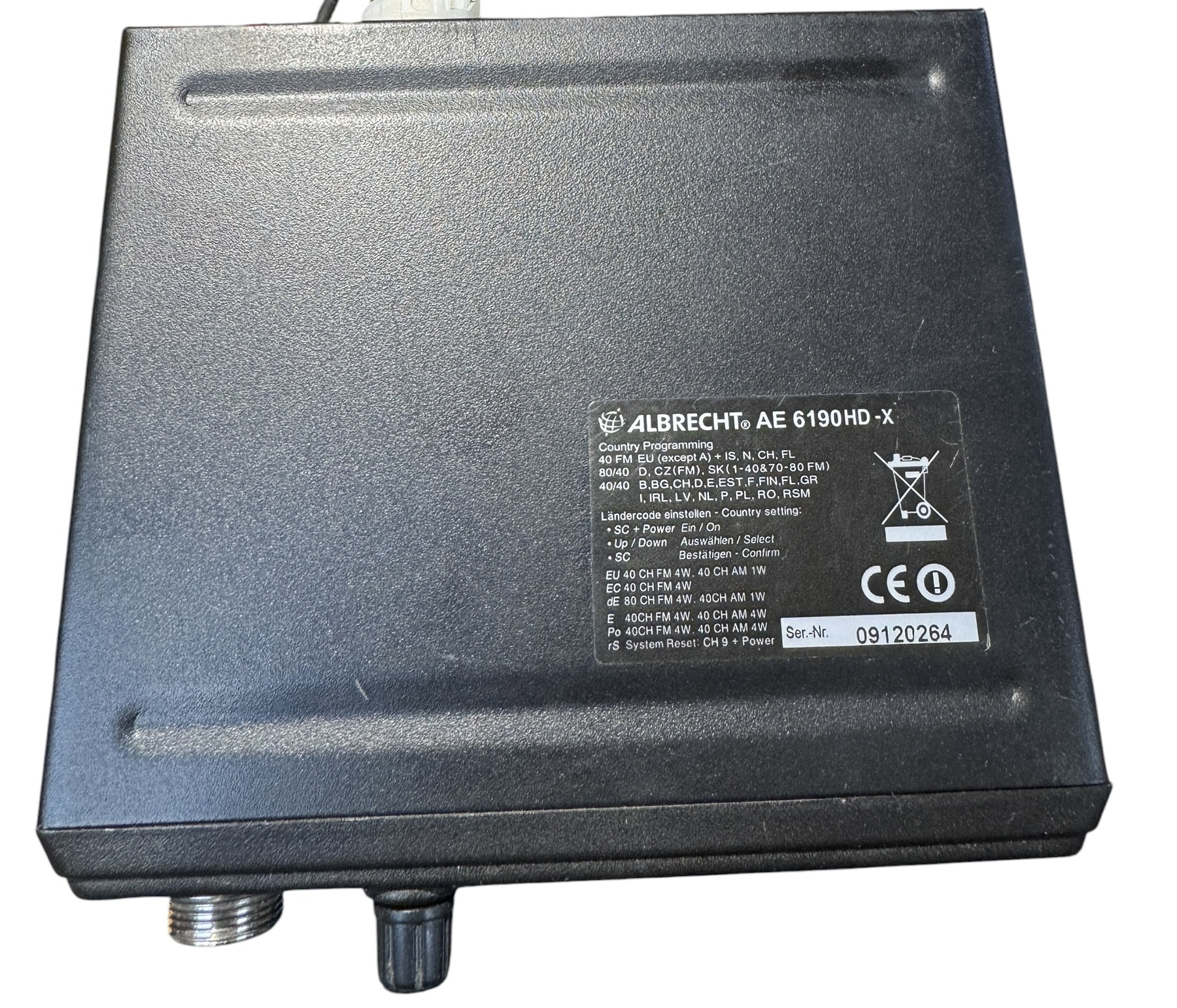 Albrecht AE-6190 HD-X gebraucht