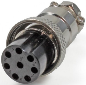 Mikrofonstecker Japan 8-Pol