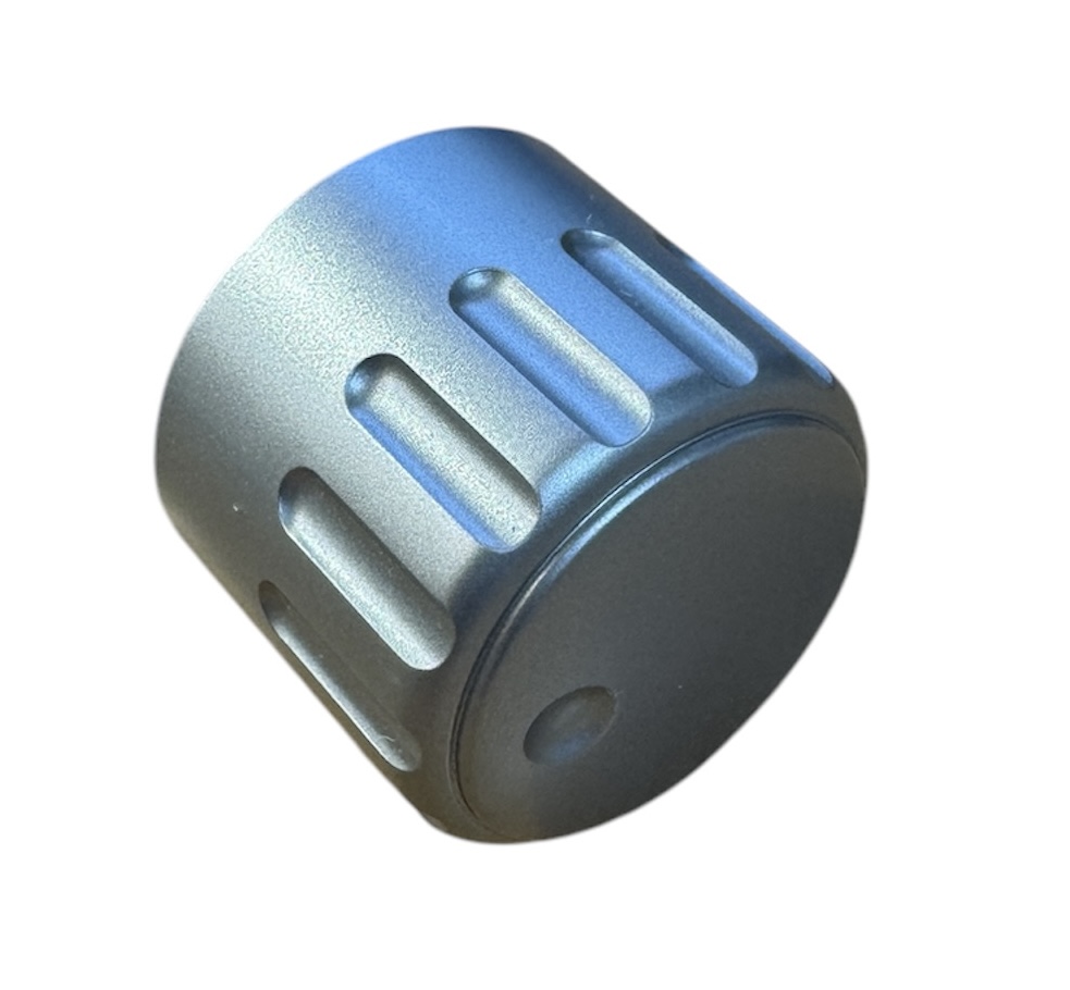 Knopf Kanalschalter silberAlbrecht