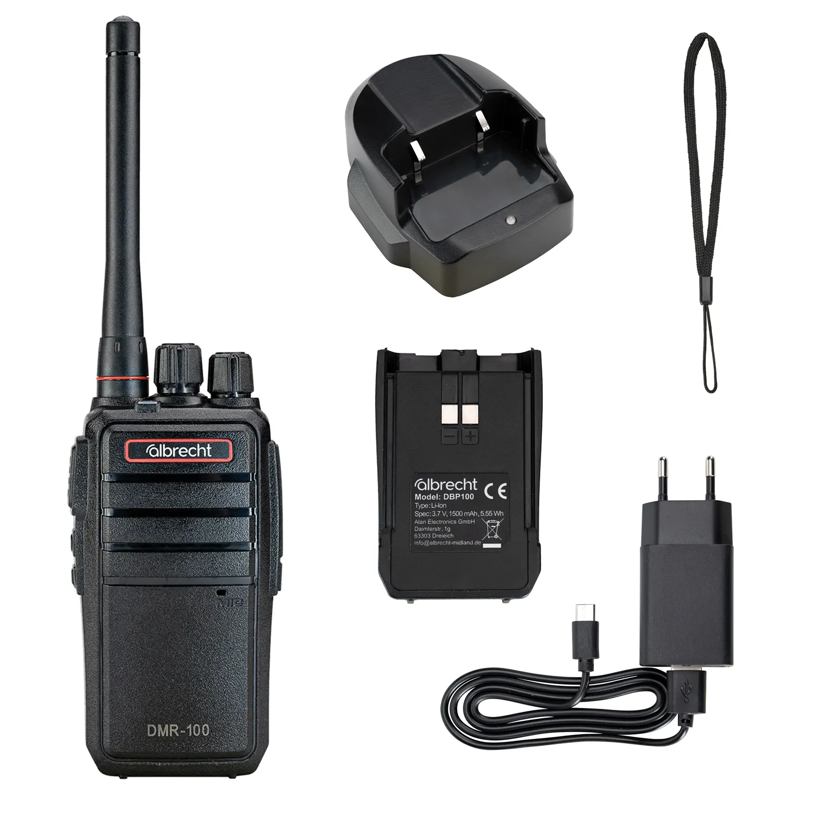 DMR-100 Kofferset 2er Albrecht